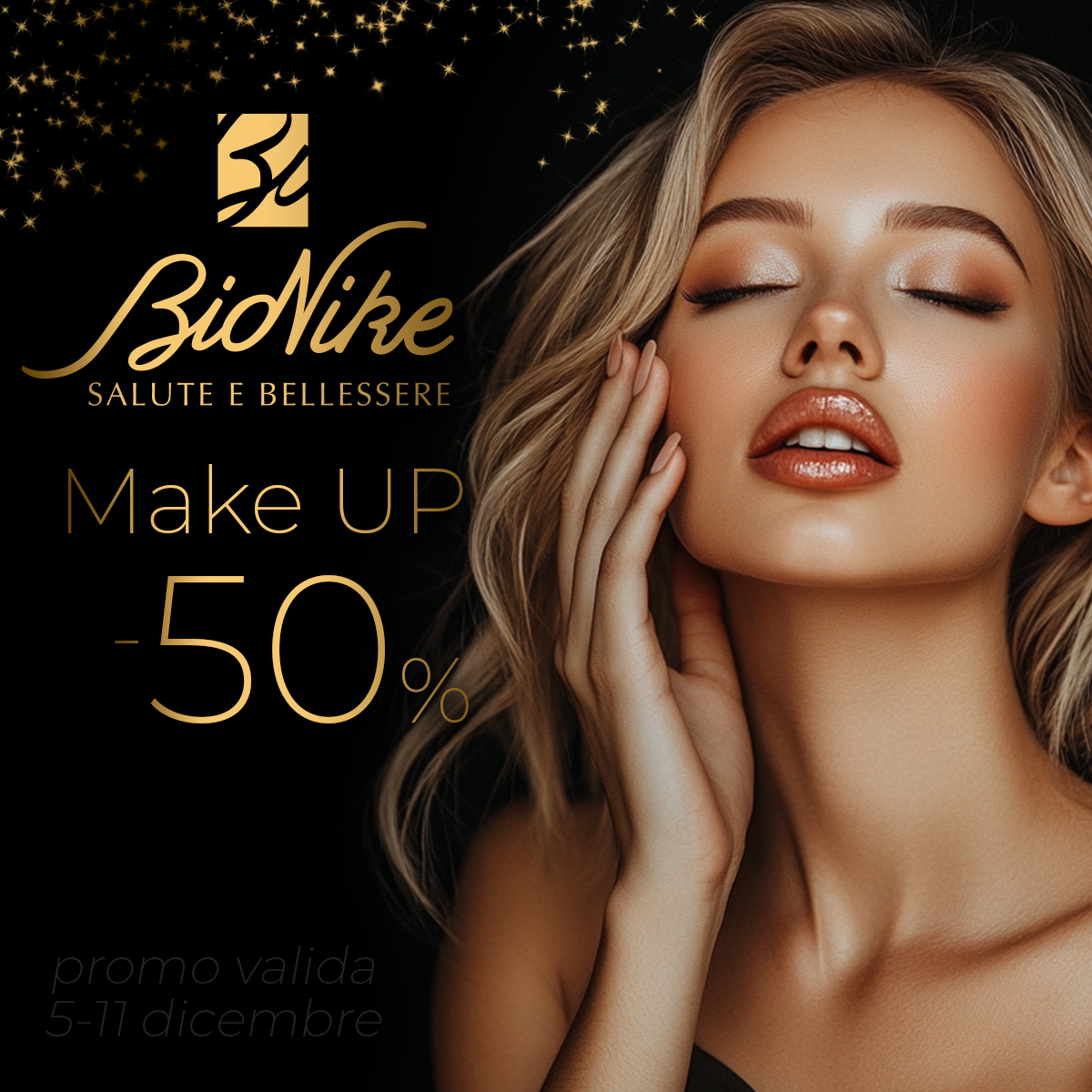 Per delle Feste luminose scegli Bionike Make-Up...meglio se in Offerta